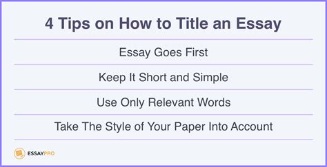 How to Properly Title an Essay: Strategies and Considerations